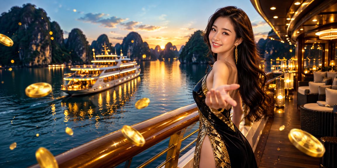 Người dùng VIP nhận thưởng Jackpot lớn với phong cảnh Vịnh Hạ Long